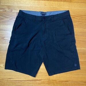 Men’s‎ Hang Ten Quick Dry Shorts Size 36 Black Striped